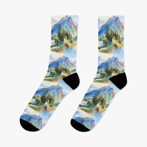Item preview, Senic mountains, valleys and a river views. designed and sold by Nomad-Maynard.