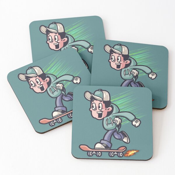 Item preview, Anime Skateboard Boy Aesthetic Design designed and sold by Szpaku desart .