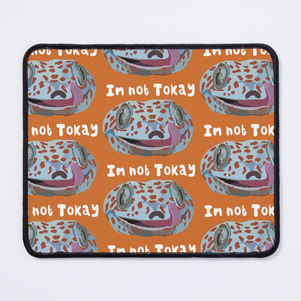 Item preview,  T is for Tokay Gecko, Tokay Gecko – Vibrant and Noisy Tropical Lizard Illustration designed and sold by PrettylittlepastelUk.