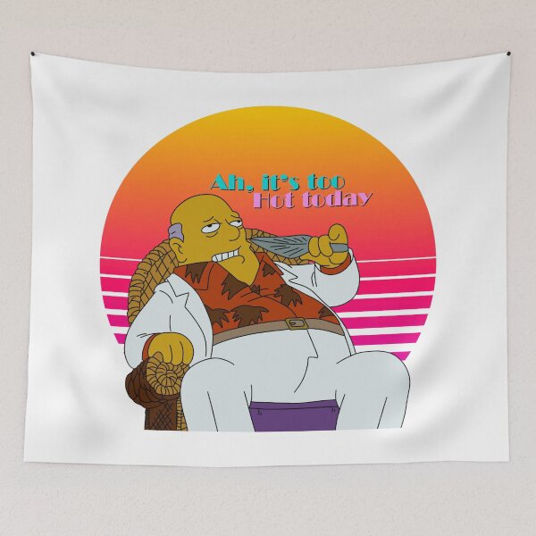 Item preview, It’s too hot today designed and sold by ThoseSimpsonsMoments.