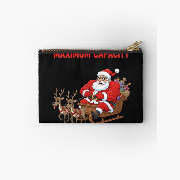 Item preview, Maximum Capacity Santa – Funny Christmas Sleigh Cartoon designed and sold by MANA-Goods.