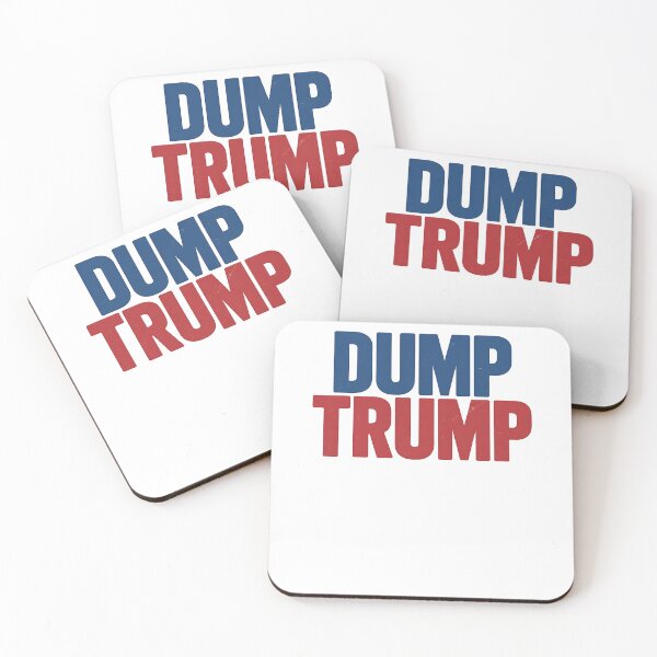 Item preview, Dump Trump – Bold Anti-Trump Political Statement designed and sold by The People’s Punchline.
