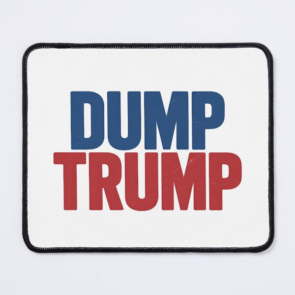 Item preview, Dump Trump – Bold Anti-Trump Political Statement designed and sold by The People’s Punchline.
