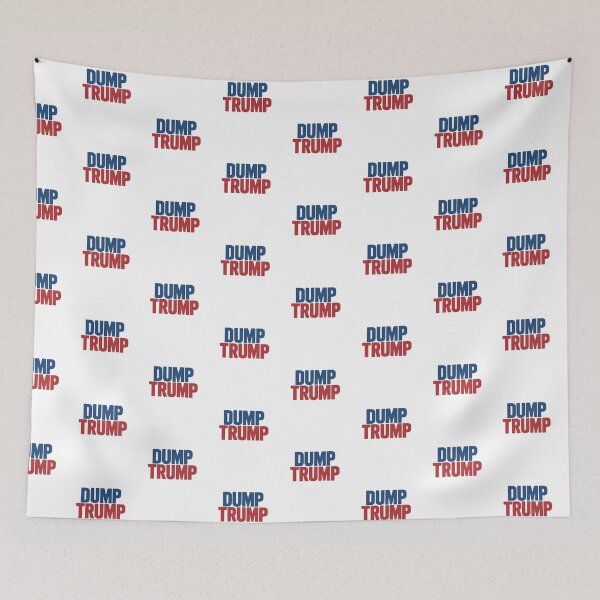 Item preview, Dump Trump – Bold Anti-Trump Political Statement designed and sold by The People’s Punchline.