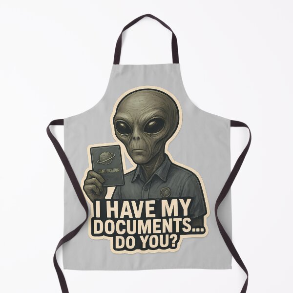 Item preview, Alien ID check designed and sold by JacQhq.