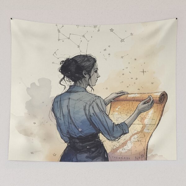 Item preview, Astral Cartographer designed and sold by AbstractAnom.