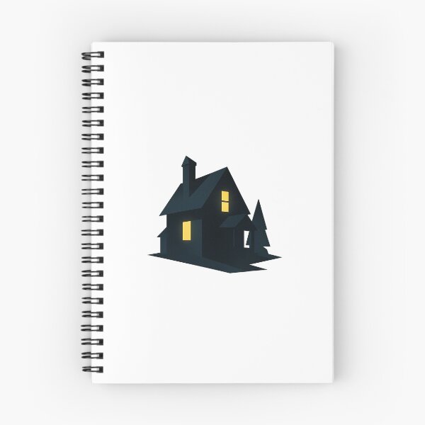 Item preview, Eerie Suburban House Silhouette designed and sold by Le Grand Requin.