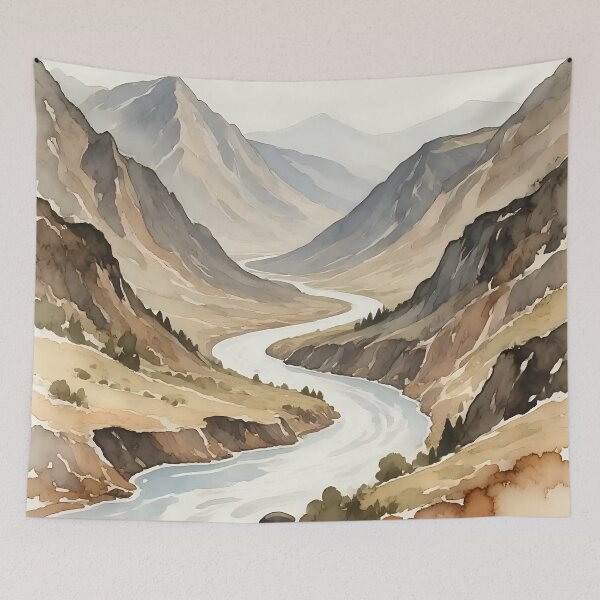 Item preview, Senic mountains, valleys and a river views. designed and sold by Nomad-Maynard.
