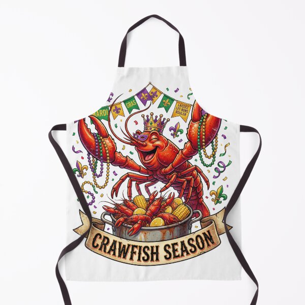Item preview, Crawfish Season Mardi Gras Crawfish Boil designed and sold by bellebaydesigns.