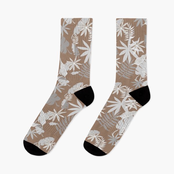 Item preview, Beige tropical pattern designed and sold by sonaadalian.