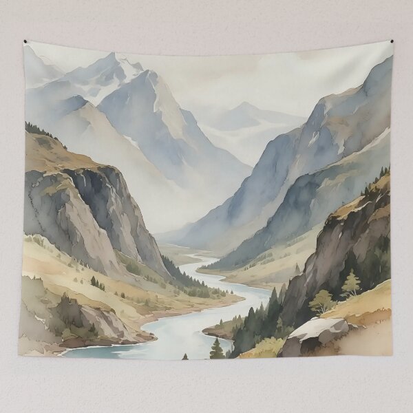 Item preview, Senic mountains, valleys and a river views. designed and sold by Nomad-Maynard.