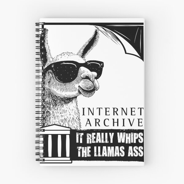 Item preview, Internet Archive | Really Whips The Llama's A** designed and sold by ScientiaAcLabor.
