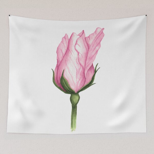 Item preview, Watercolor Long-stem Rose designed and sold by SaskyaFate.