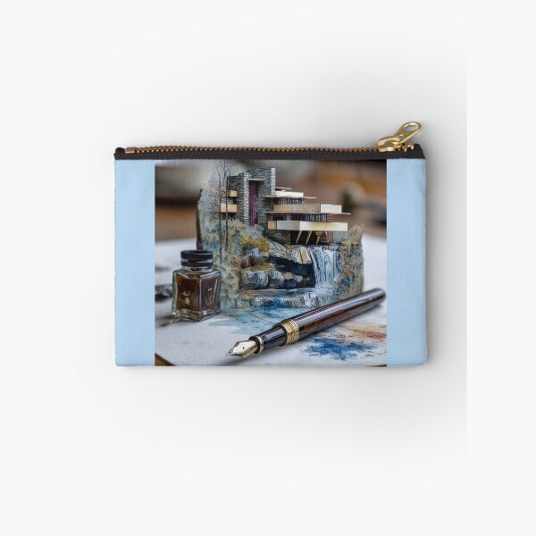 Item preview, Falling Water House on Artist's Desk designed and sold by Tridentulus.