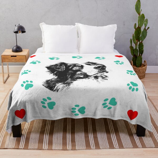 Item preview, Australian Shepherd Paw Parents Portrait designed and sold by WayOutWorks.