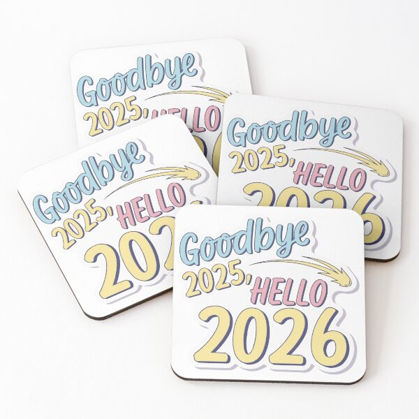Item preview, Goodbye 2025 hello 2026 designed and sold by SoyYuriO.