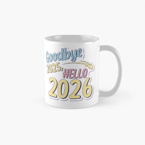 Item preview, Goodbye 2025 hello 2026 designed and sold by SoyYuriO.