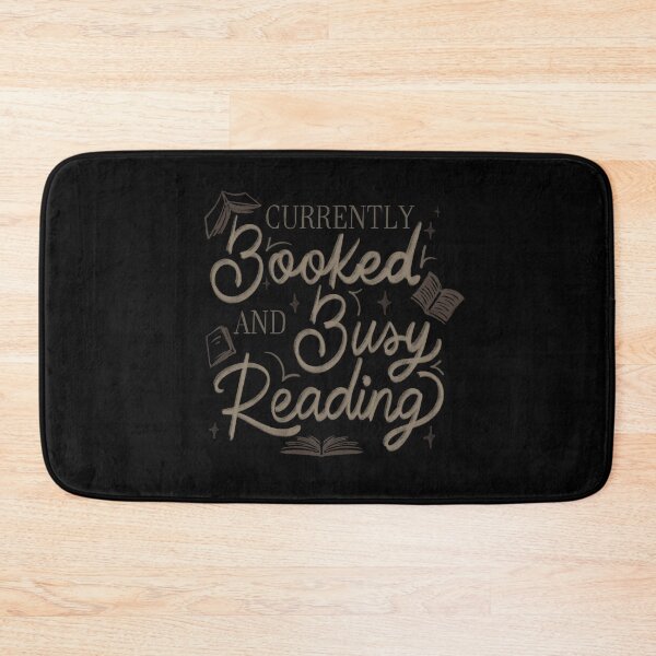 Item preview, Currently Booked and Busy Reading by Tobe Fonseca  designed and sold by Tobe Fonseca®.