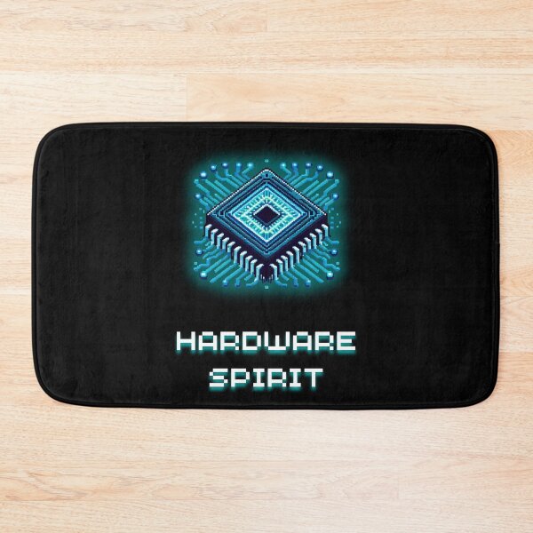 Item preview, Hardware Spirit - Cyberpunk CPU Microchip Pixel Art designed and sold by JonyDG.