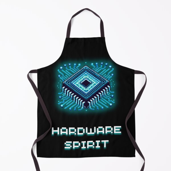 Item preview, Hardware Spirit - Cyberpunk CPU Microchip Pixel Art designed and sold by JonyDG.