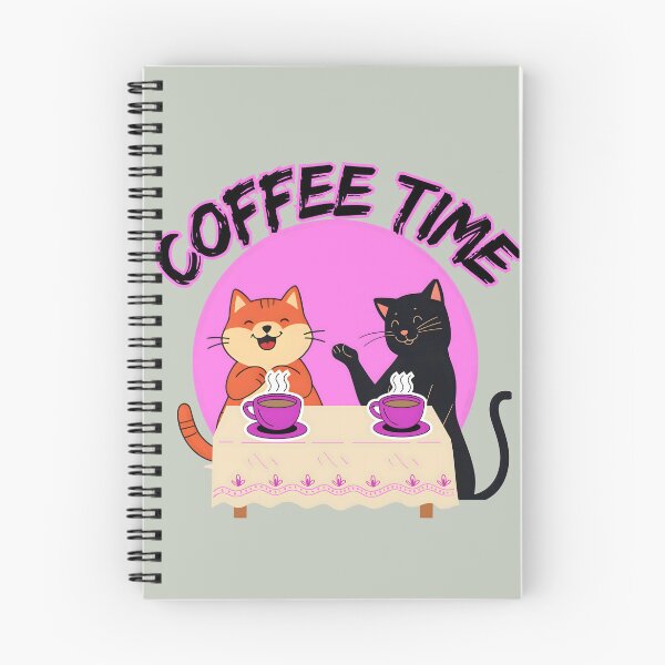 Item preview, Coffee Time, Pink designed and sold by Nightshade Pixie Creations.