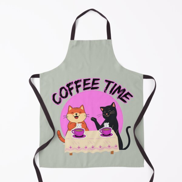 Item preview, Coffee Time, Pink designed and sold by Nightshade Pixie Creations.