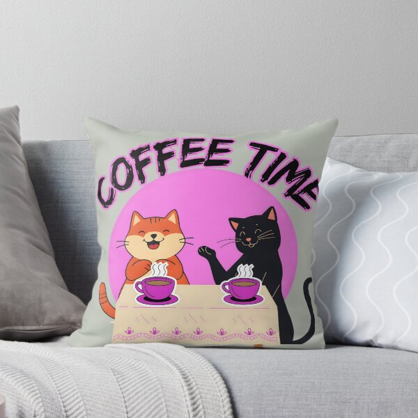 Item preview, Coffee Time, Pink designed and sold by Nightshade Pixie Creations.