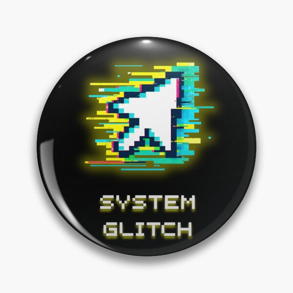 Item preview, System Glitch - Cyberpunk Cursor Error Pixel Art designed and sold by JonyDG.