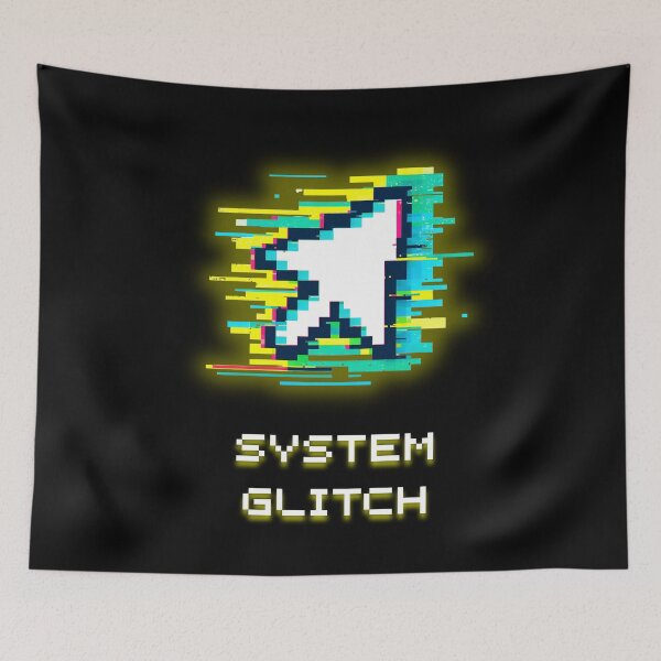 Item preview, System Glitch - Cyberpunk Cursor Error Pixel Art designed and sold by JonyDG.