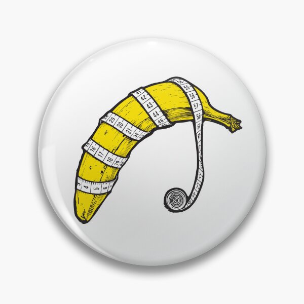 Item preview, banana measurment, pop-art designed and sold by close-up.biz.