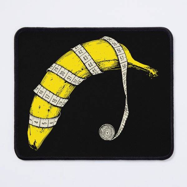 Item preview, banana measurment, pop-art designed and sold by close-up.biz.