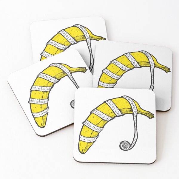 Item preview, banana measurment, pop-art designed and sold by close-up.biz.