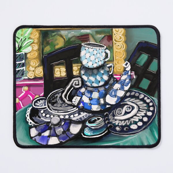 Item preview, The neverending mad tea party designed and sold by Takeiteseay.