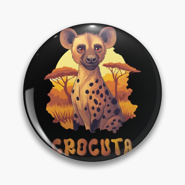 Item preview, Crocuta Spotted Hyena In The African Savanna designed and sold by AlchemyColor.