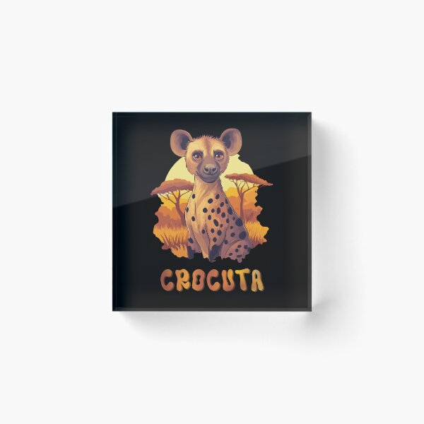 Item preview, Crocuta Spotted Hyena In The African Savanna designed and sold by AlchemyColor.