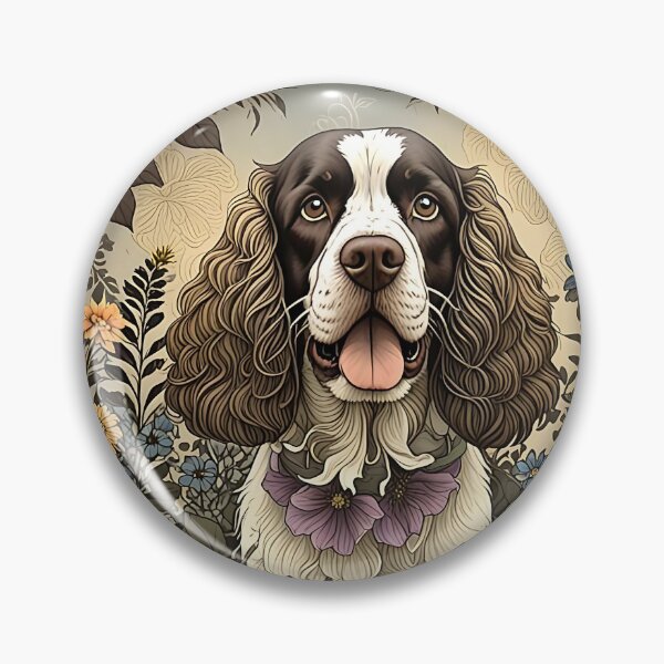 Item preview, Vintage Spaniel  designed and sold by Karen Harding Art and Illustration .