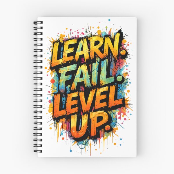 Item preview, Learn Fail Level Up Mindset designed and sold by Bellassi.