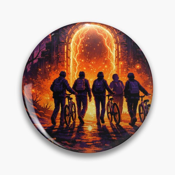 Item preview, 80s Horror Adventure Graphic – Stranger‑Inspired Retro Art designed and sold by AdenDesign..