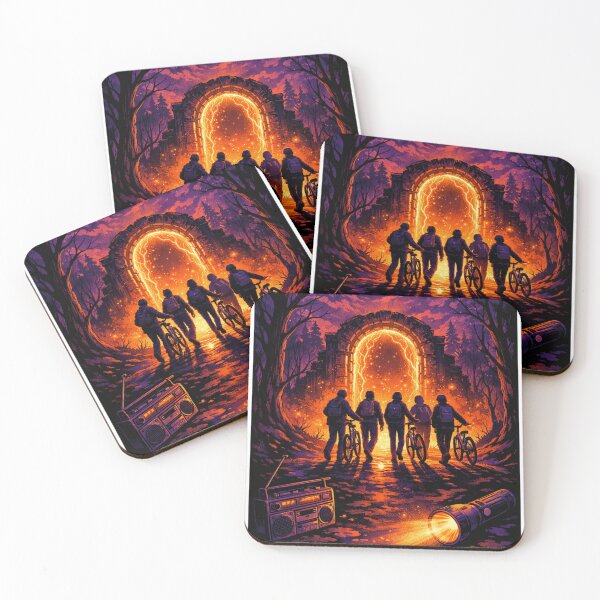 Item preview, 80s Horror Adventure Graphic – Stranger‑Inspired Retro Art designed and sold by AdenDesign..