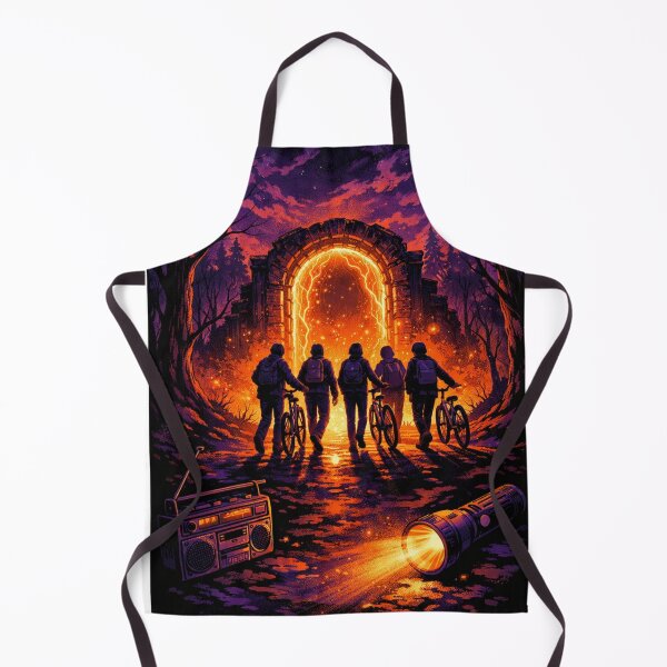 Item preview, 80s Horror Adventure Graphic – Stranger‑Inspired Retro Art designed and sold by AdenDesign..