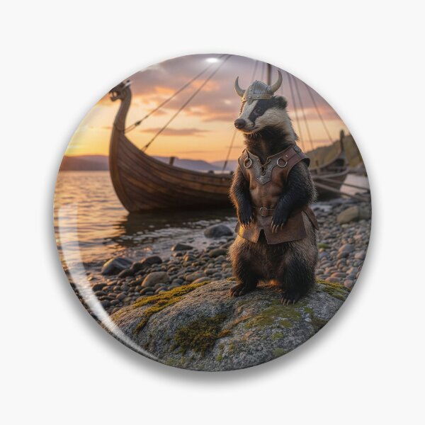 Item preview, Badger Viking Has Arrived  designed and sold by Tridentulus.