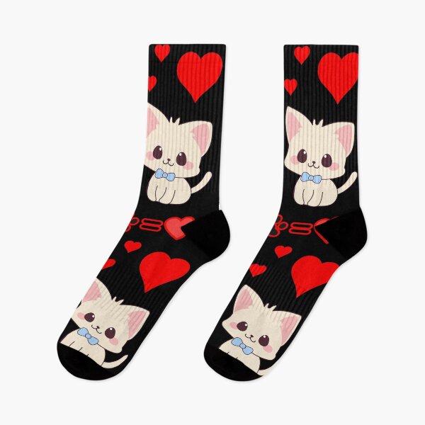 Item preview, Cute Kittens Love Illustration designed and sold by digitaldemart.