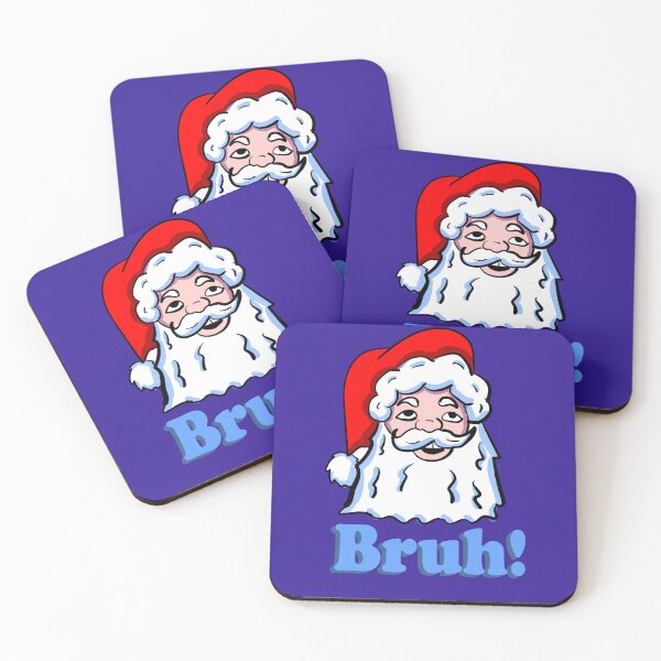 Item preview, Cartoon Bruh Santa Head designed and sold by Eric-A-Allen.