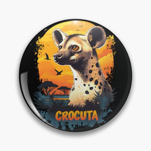 Item preview, Crocuta Spotted Hyena In The African Savanna designed and sold by AlchemyColor.
