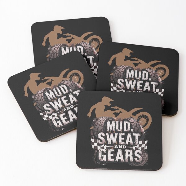 Item preview, Mud,Sweat and Gears – Motocross Racing Design designed and sold by Szpaku desart .