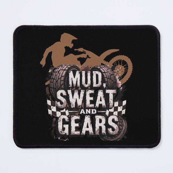 Item preview, Mud,Sweat and Gears – Motocross Racing Design designed and sold by Szpaku desart .