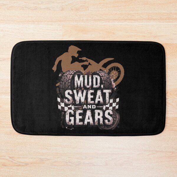 Item preview, Mud,Sweat and Gears – Motocross Racing Design designed and sold by Szpaku desart .