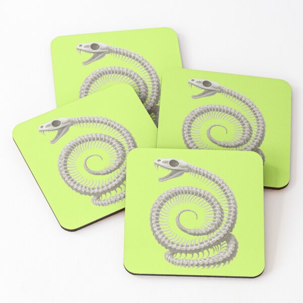 Item preview, Coiled Snake Skeleton designed and sold by TheWonkyEaselCo.