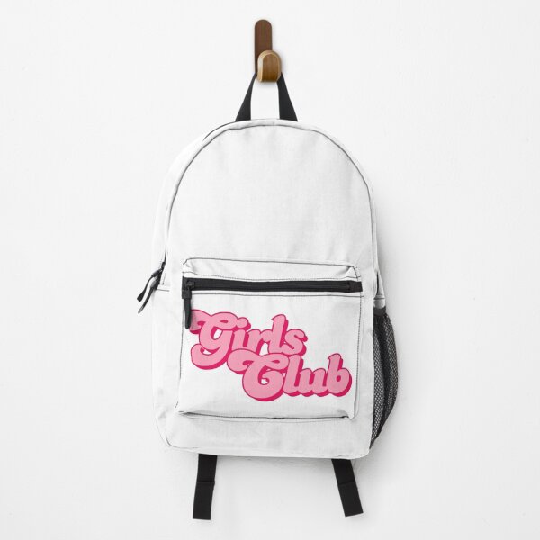 Item preview, Girls Club Vintage Pink Script Graphic | Cute Retro Tee Design designed and sold by ATLAS TEES.