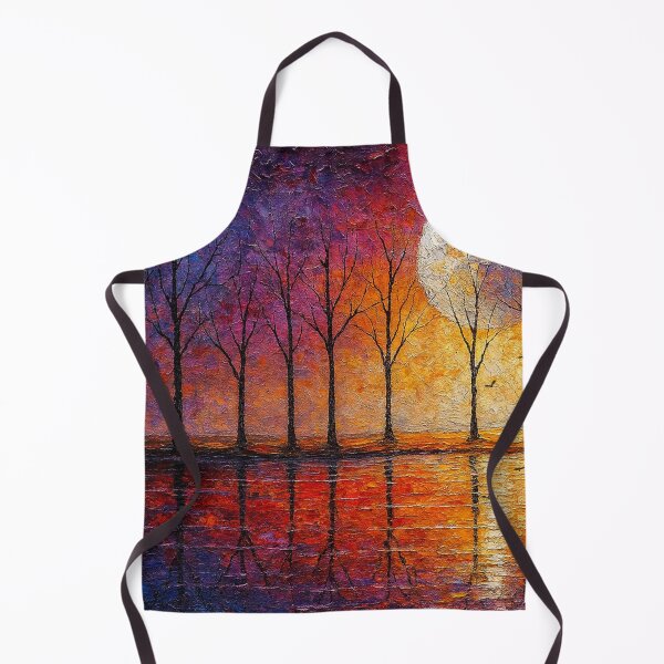 Item preview, Celestial Glow - Bare Trees in Lunar Reflection designed and sold by Joey Santiago.